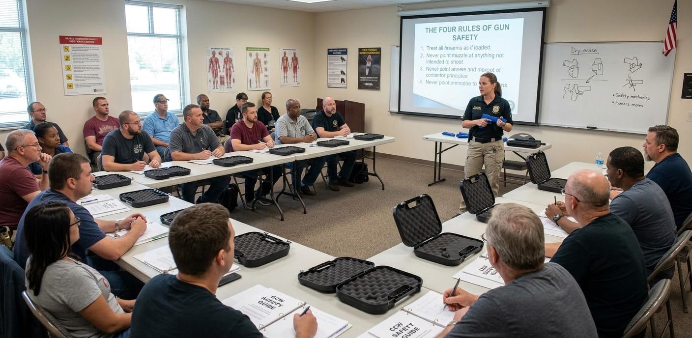 Concealed Carry Classes in Fairfax VA – Expert Firearms Training - Background Slide 1