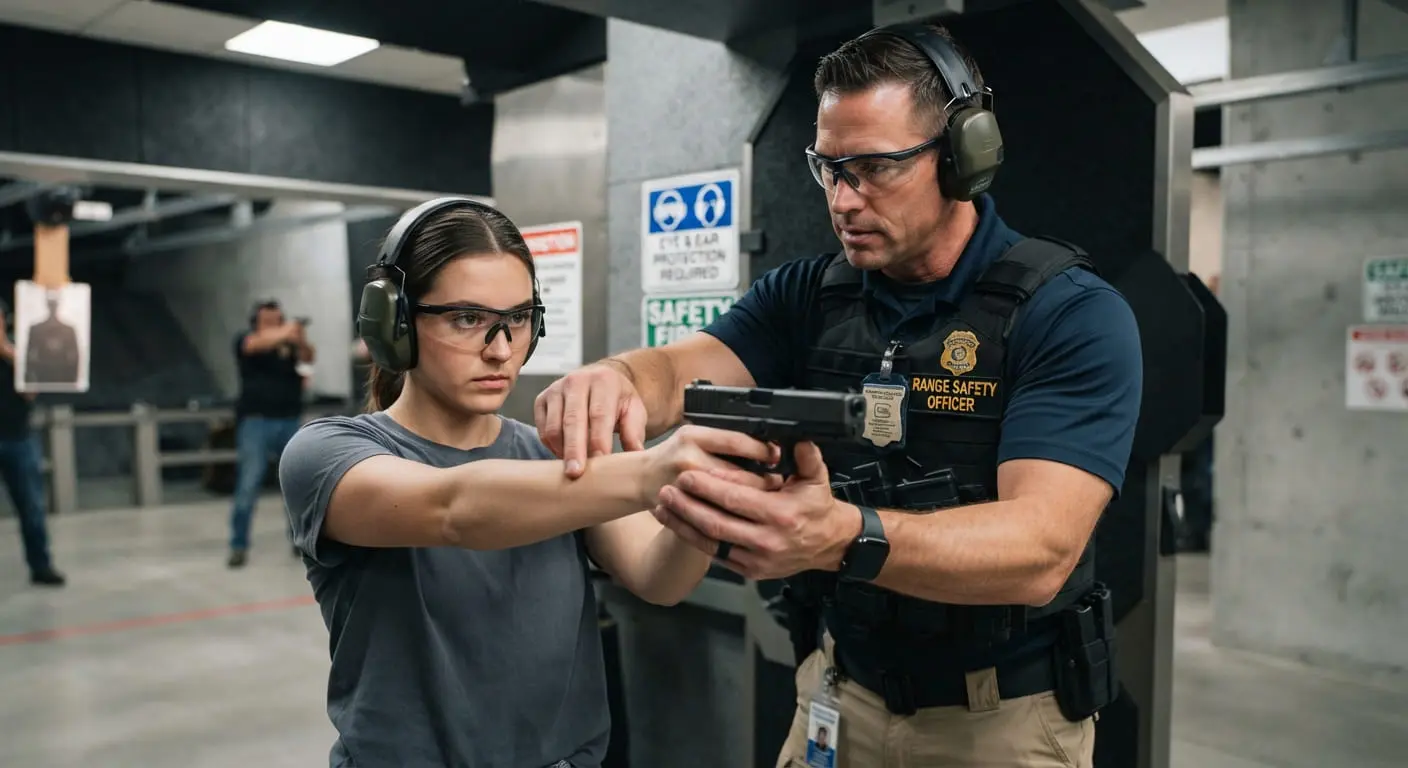 cover for What to Expect in Firearm Basic Training: A Beginner's Guide to Safety and Marksmanship