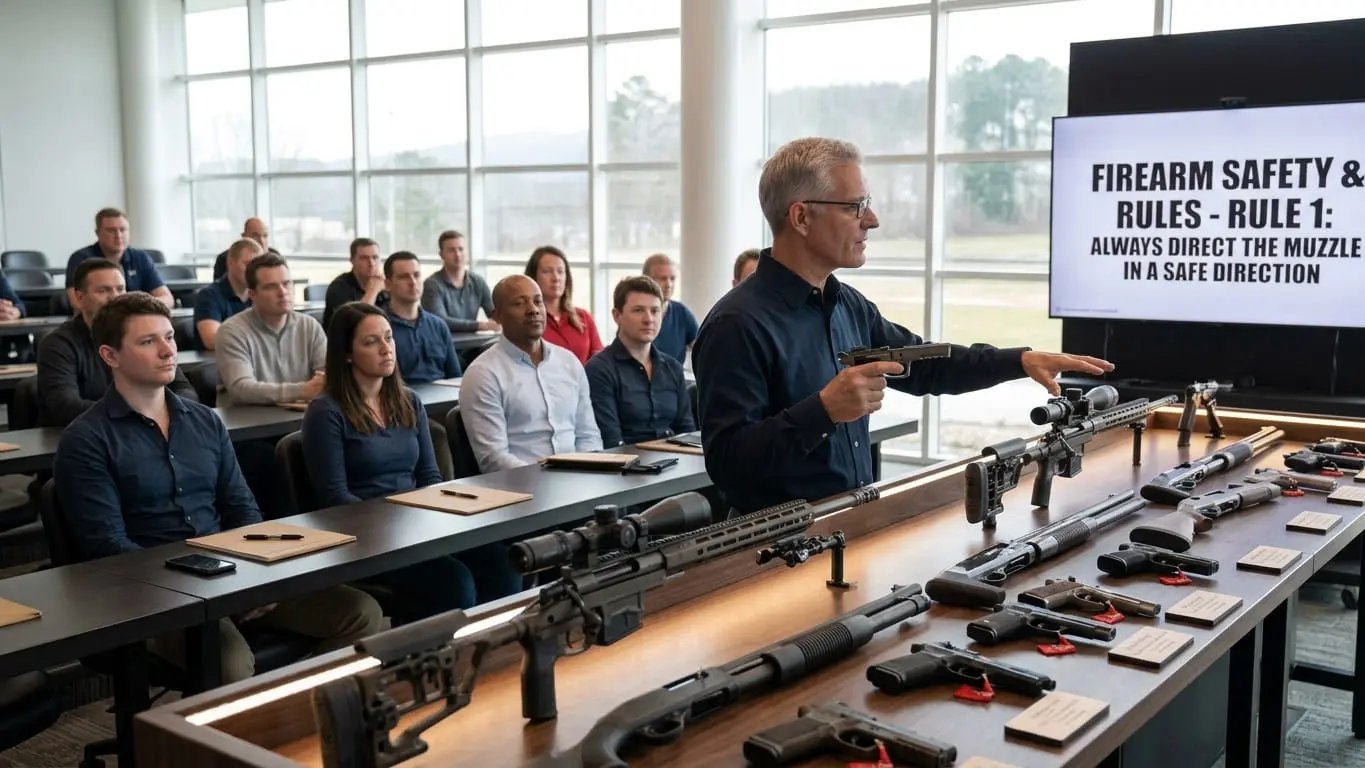 cover for Safe Firearm Training for Beginners